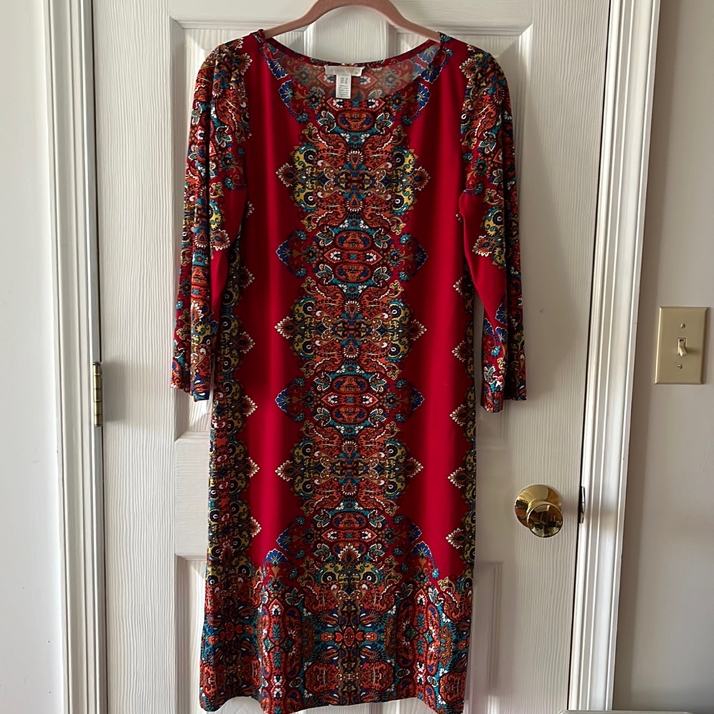 London times long sleeve dress (3)